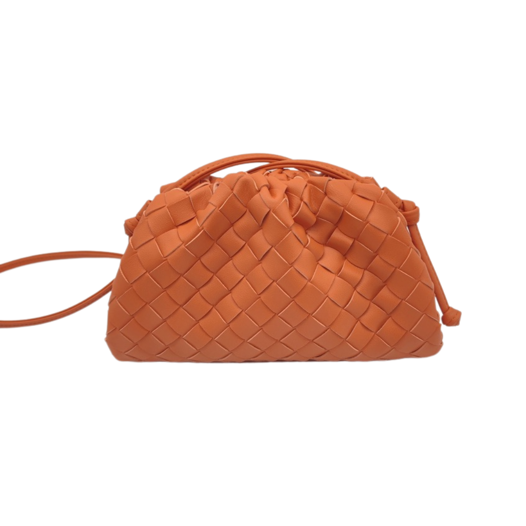 ORANGE POUCH BAG