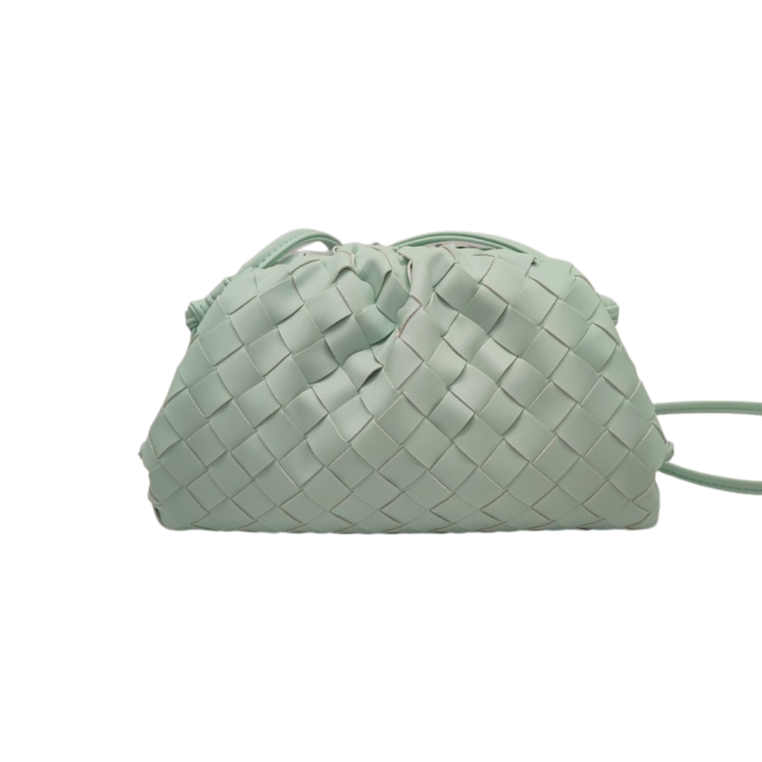 LIGHT GREEN POUCH BAG