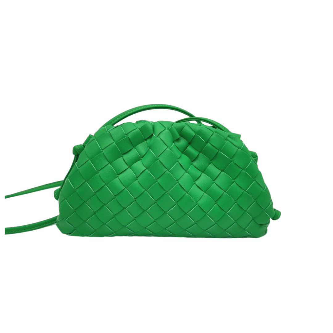 GREEN POUCH BAG