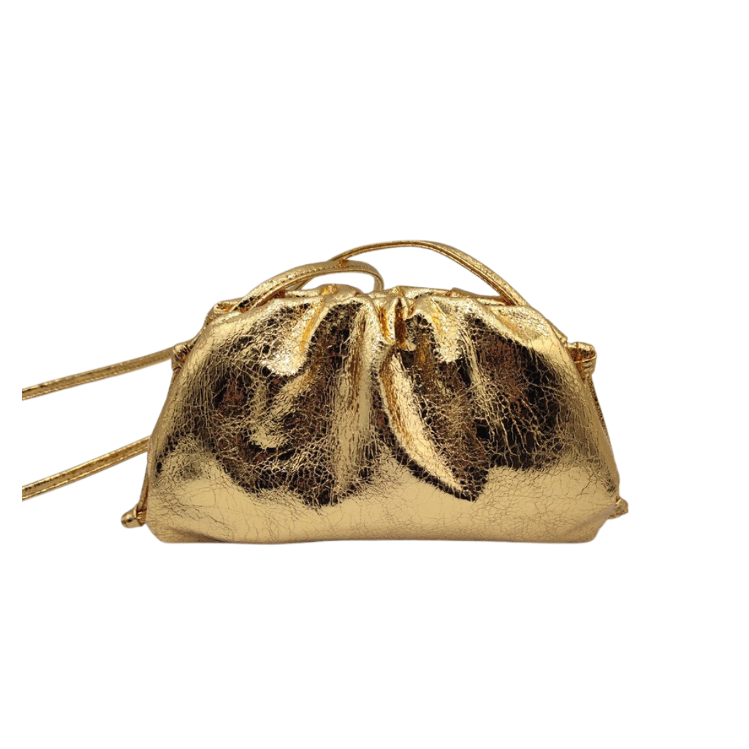 PRE ORDER GOLD SCRATCHY POUCH BAG