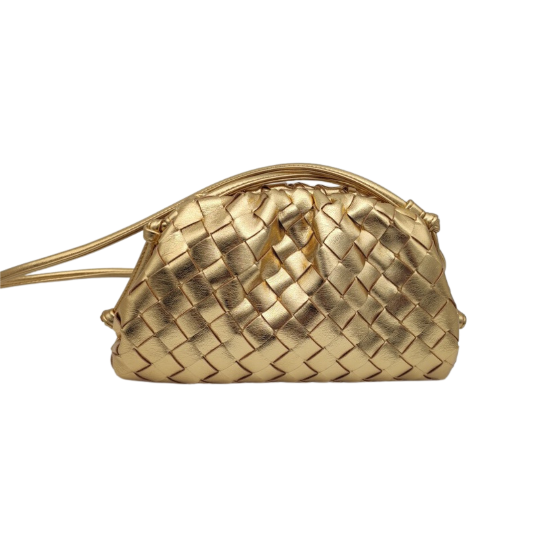 GOLD POUCH BAG