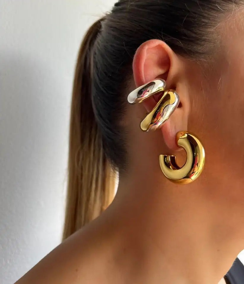 BRILLANCE EARRING IN GOLD