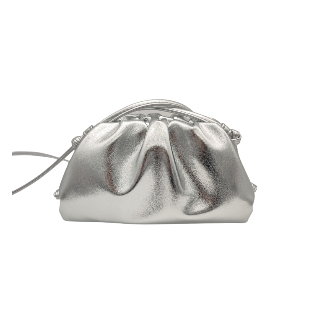 PRE ORDER SILVER SMOOTH POUCH BAG