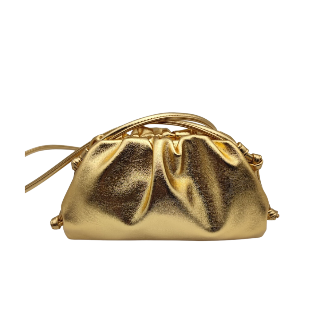PRE ORDER GOLD SMOOTH POUCH BAG