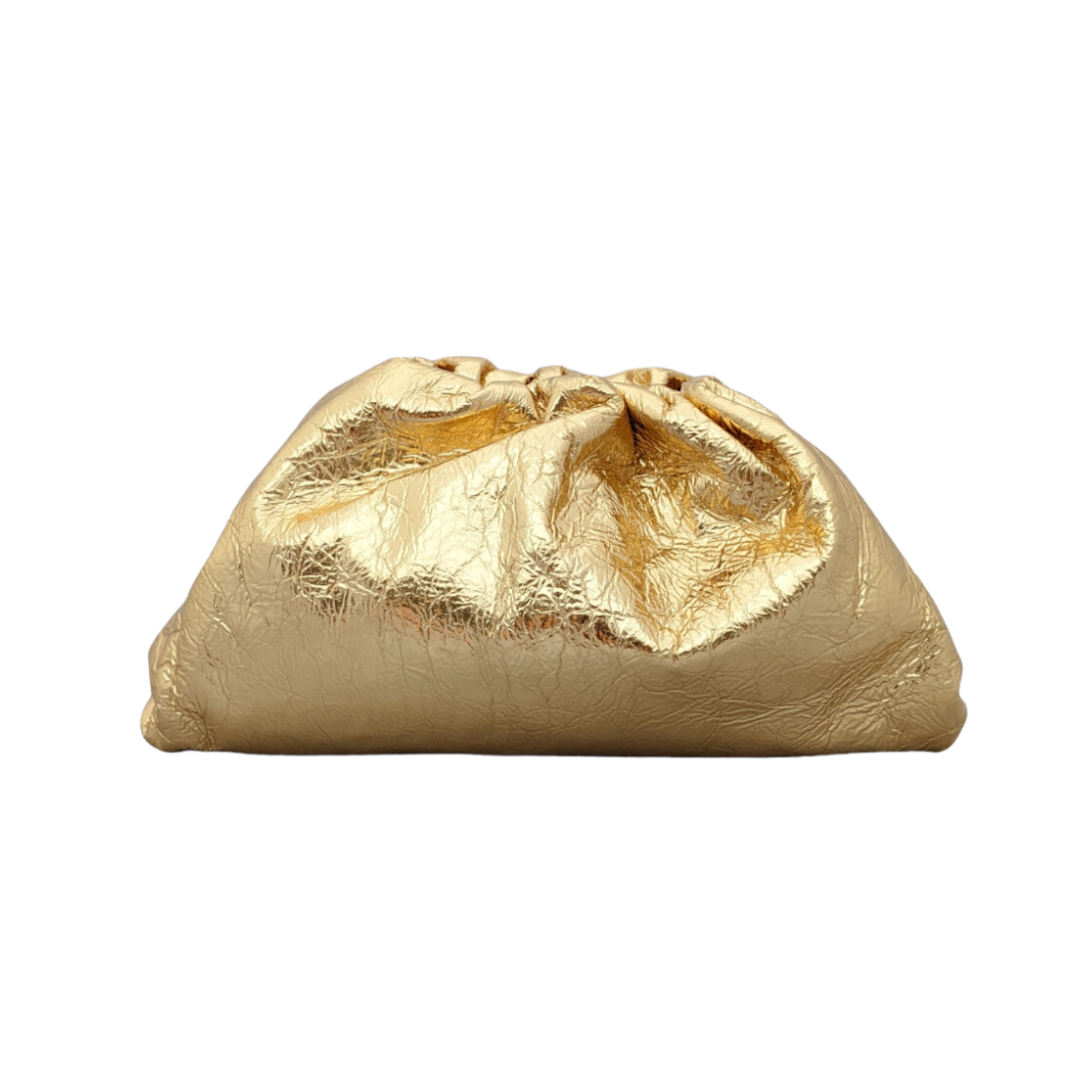 GOLD POUCH BAG XL
