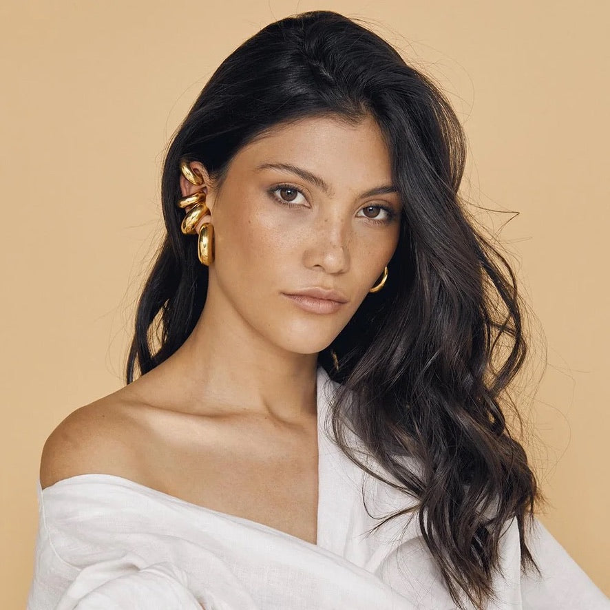 BRILLANCE EARRING IN GOLD