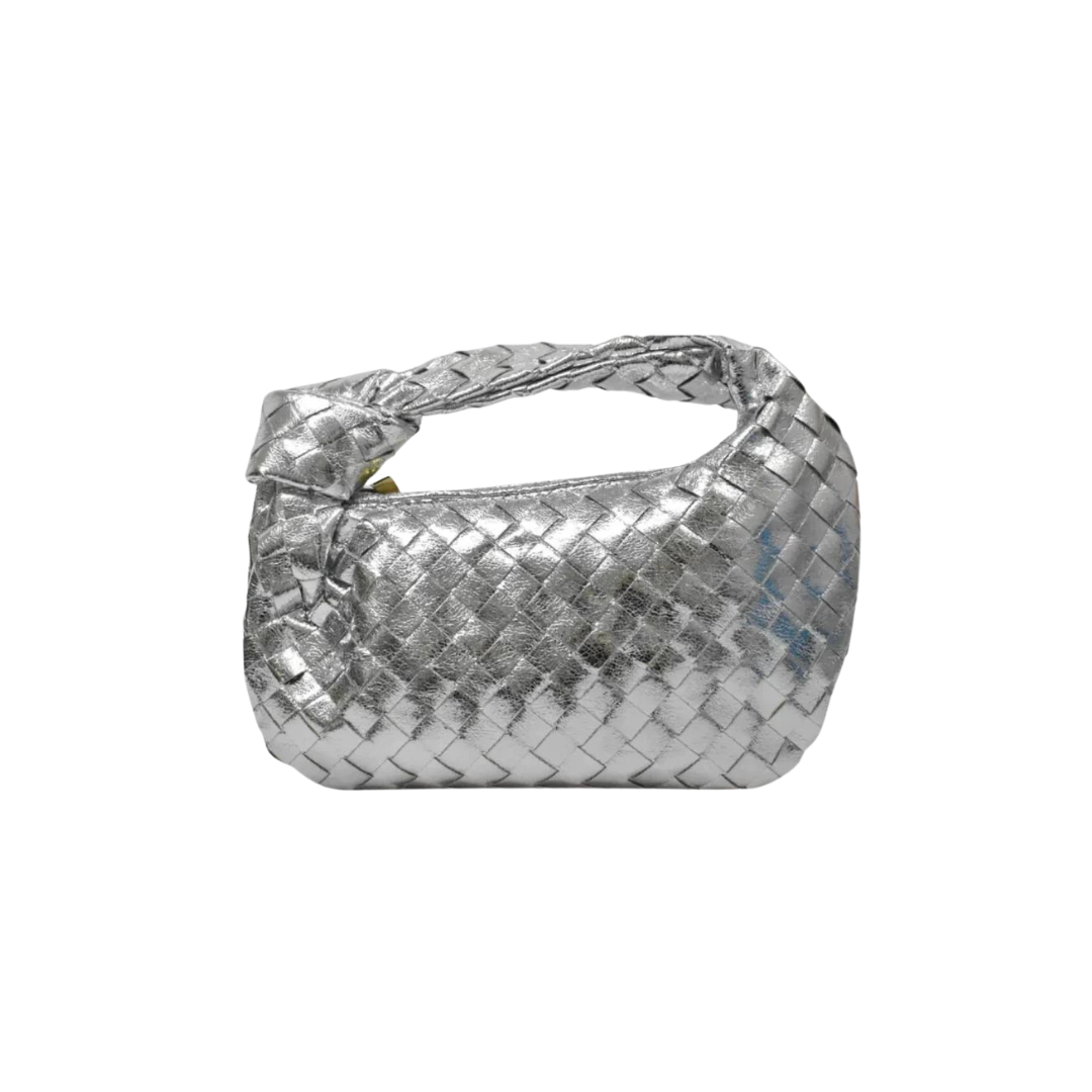SILVER METALLIC BAG