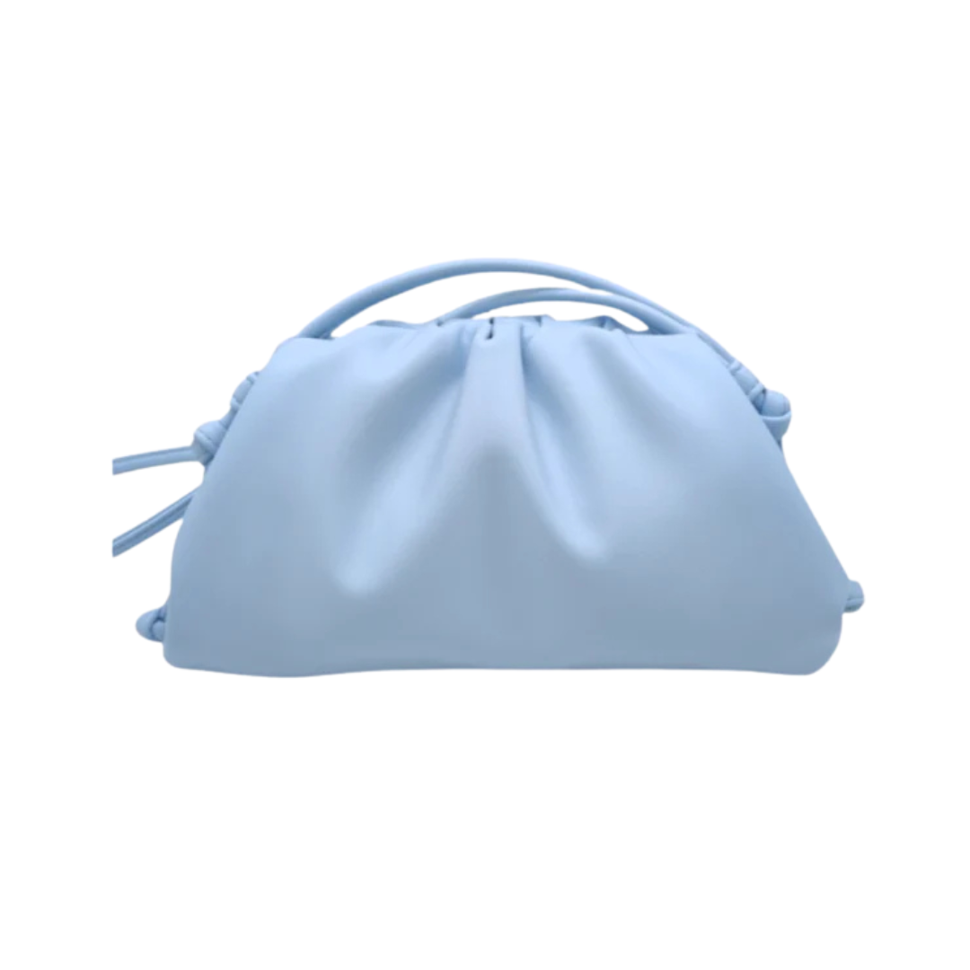 BLUE SMOOTH POUCH BAG