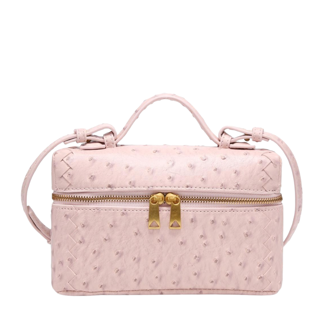 ALAIA DOTS PINK BAG