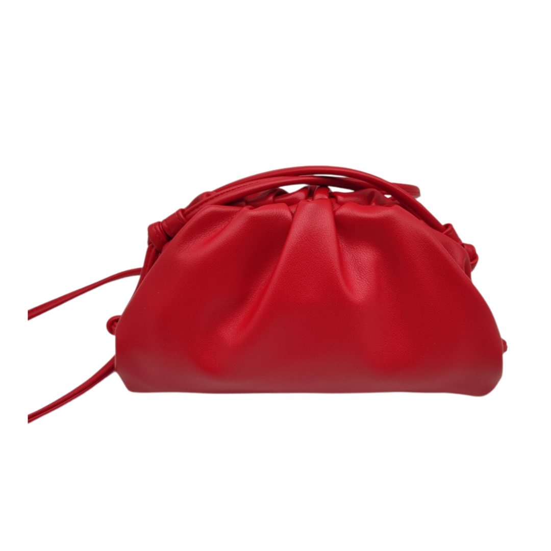 RED SMOOTH POUCH BAG
