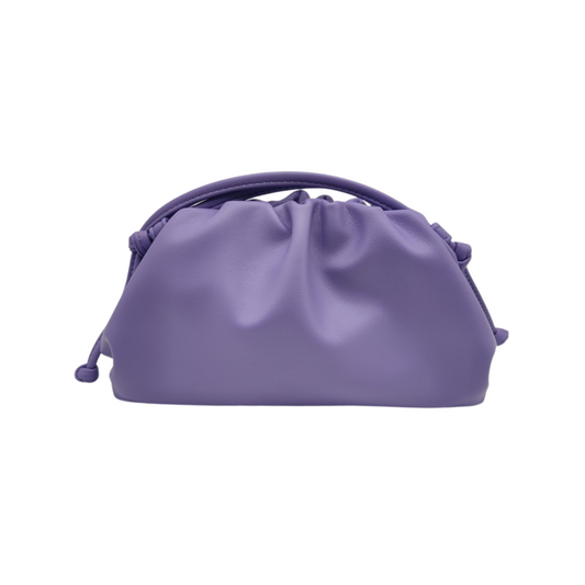 PURPLE SMOOTH POUCH BAG