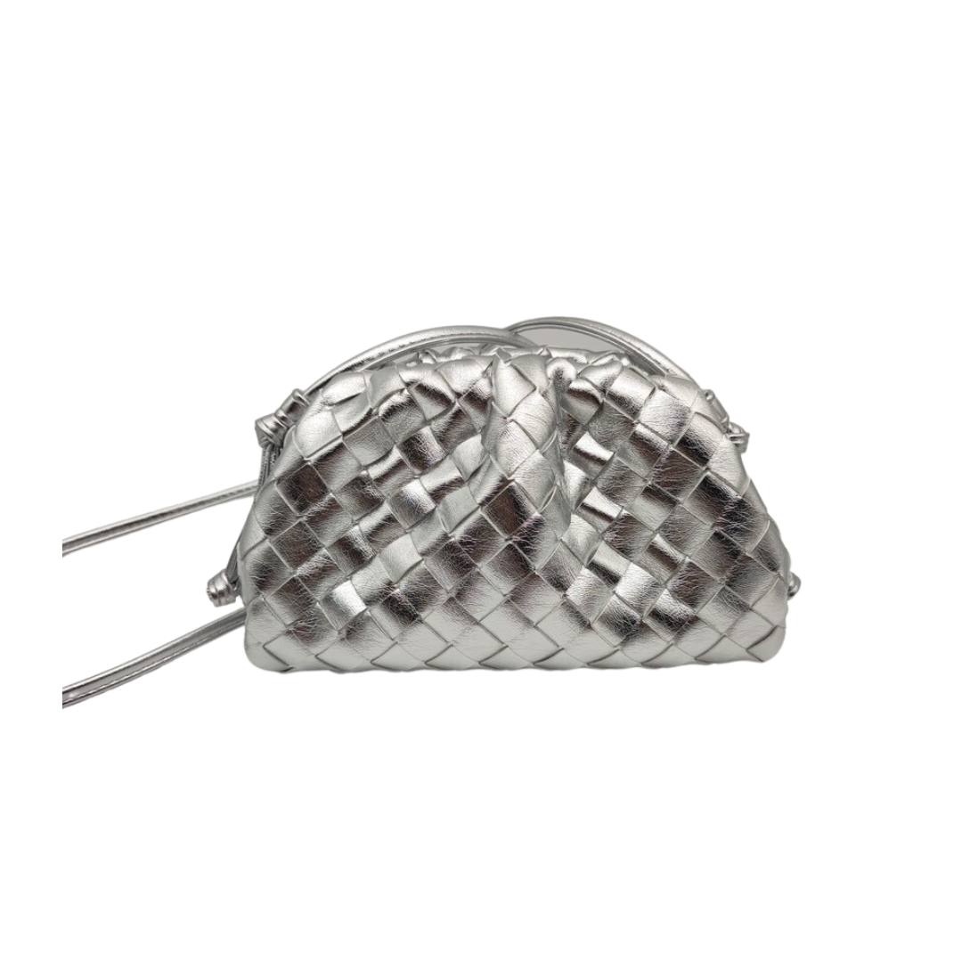 SILVER POUCH BAG