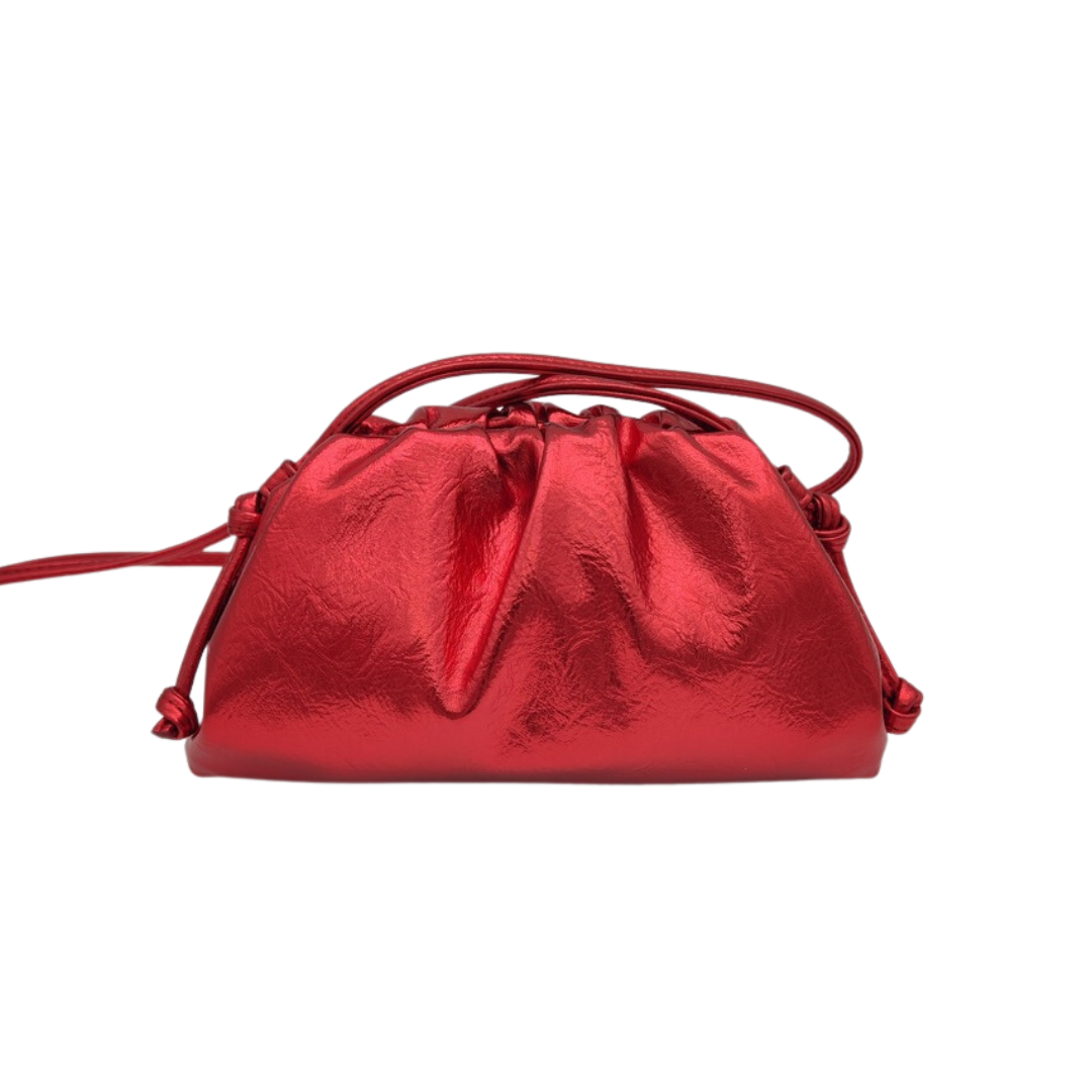 RED SCRATCHY POUCH BAG