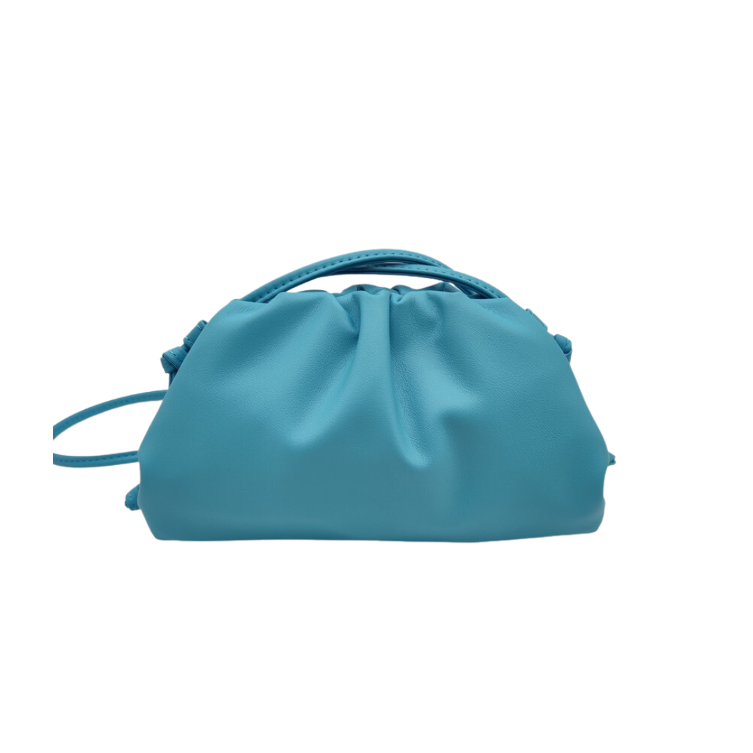 BABY BLUE POUCH BAG