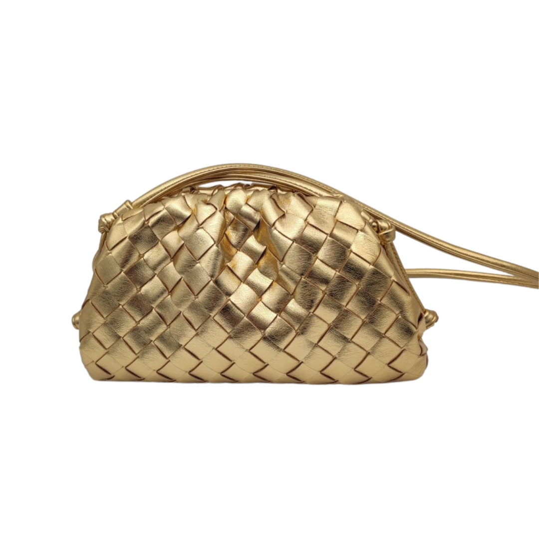 GOLD POUCH BAG