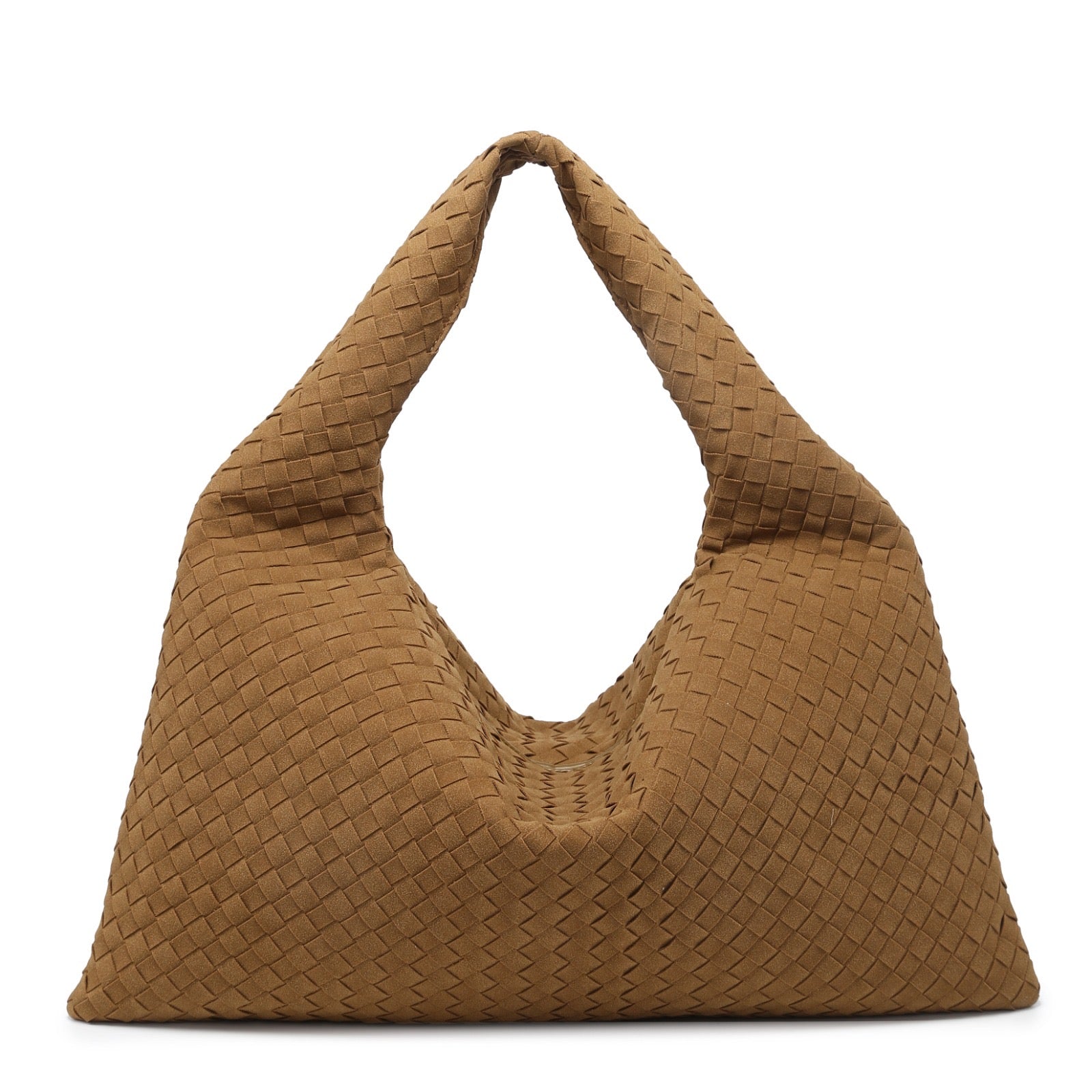 MARGA SUEDE CAMEL XXL BAG