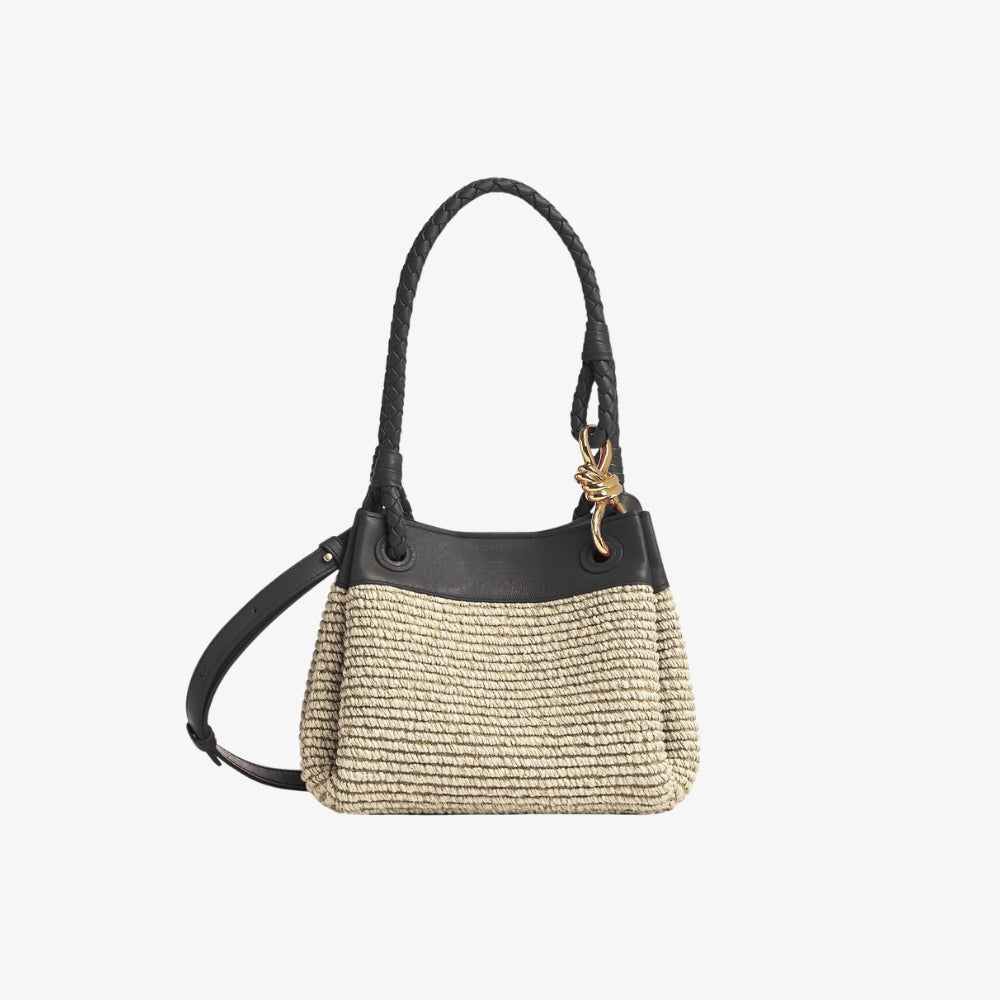 CORINA S RAFFIA BAG