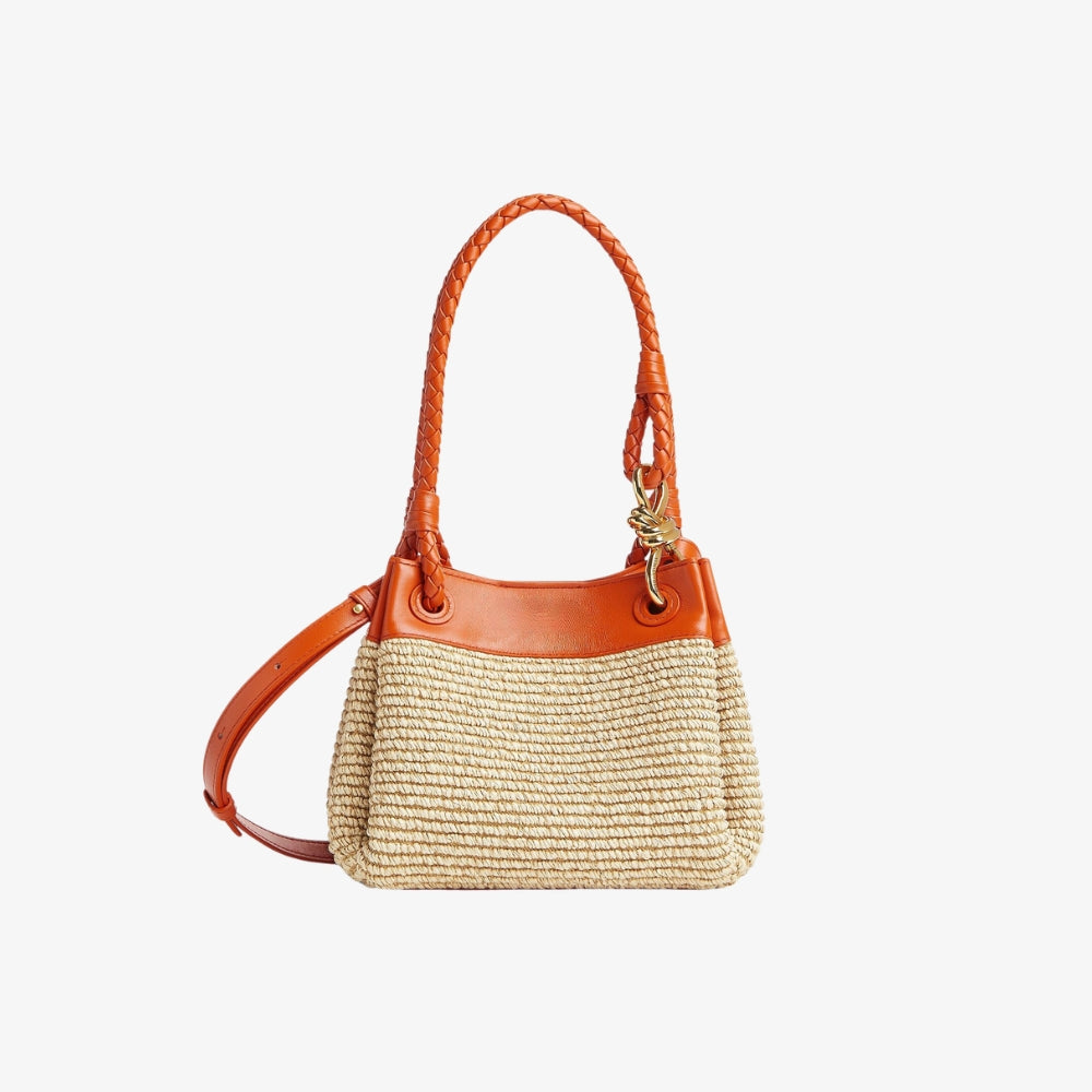 CORINA S RAFFIA BAG