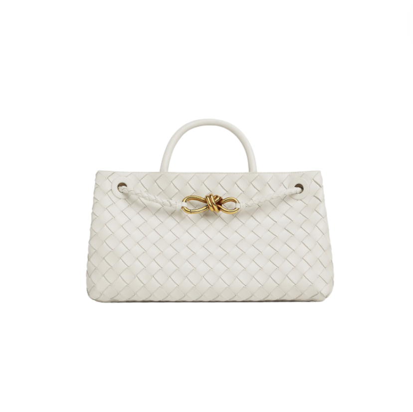 WHITE WIDE GALA BAG