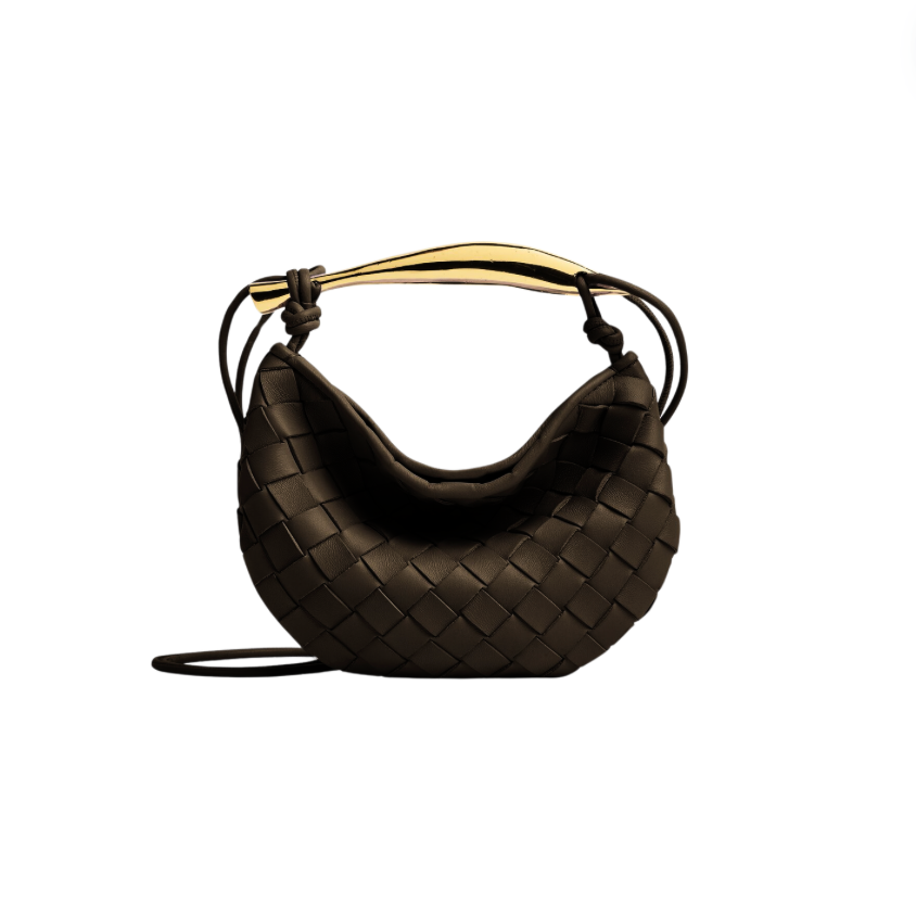 MINI BROWN SARDINE BAG