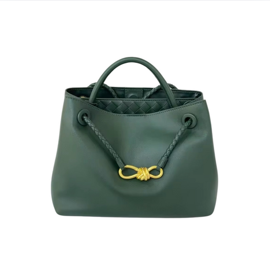 GREEN SMOOTH GALA BAG