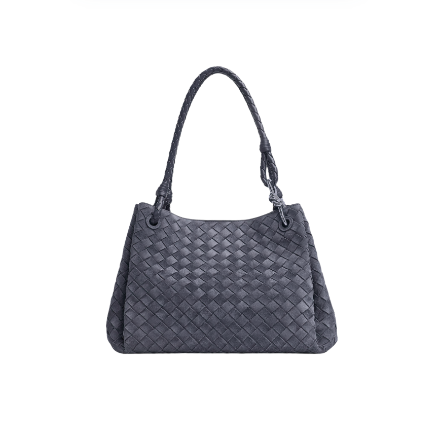 CORINA SUEDE GREY BAG