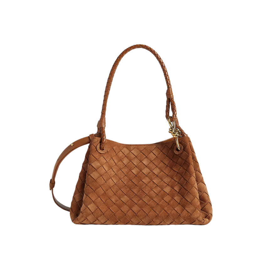 CORINA SUEDE BRICK BAG