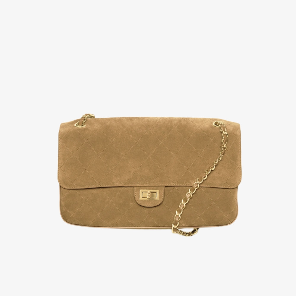 DANIELLE SUEDE BAG EN PIEL