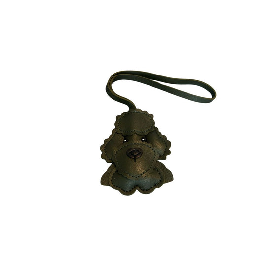 DOG DOODLE GREEN CHARM