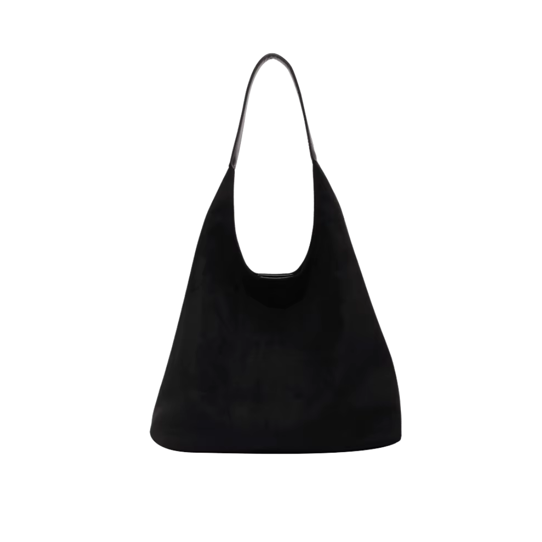 PRE ORDER BLACK BOHO BAG SUEDE