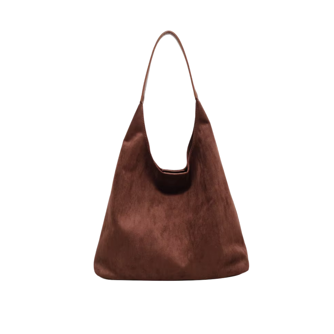 PRE ORDER BROWN BOHO BAG SUEDE