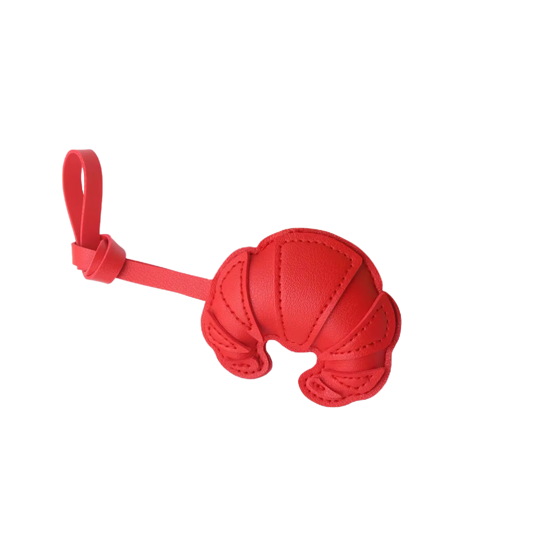 RED CROISSANT CHARM