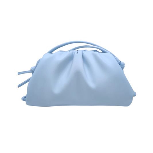 BLUE SMOOTH POUCH BAG