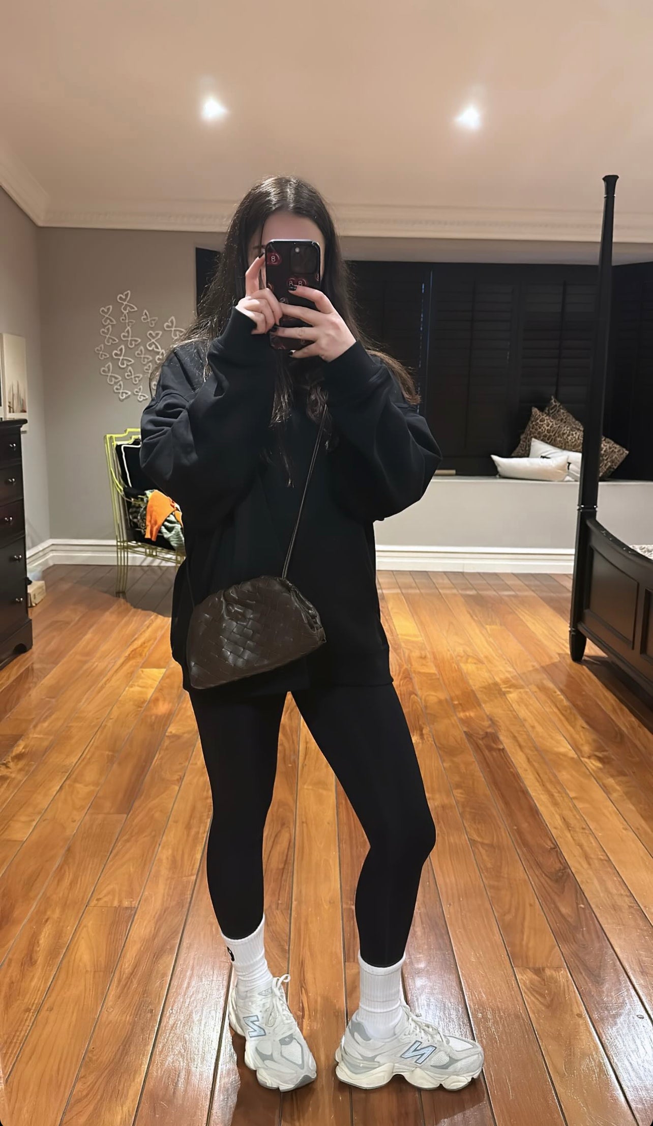 BROWN POUCH BAG
