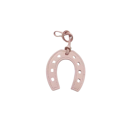 LIGHT PINK HORSESHOE CHARM