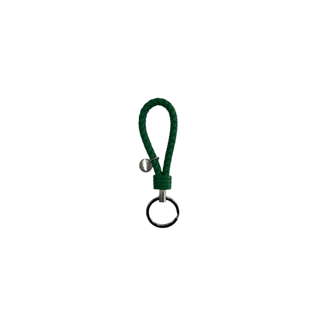DARK GREEN OVAL CHARM