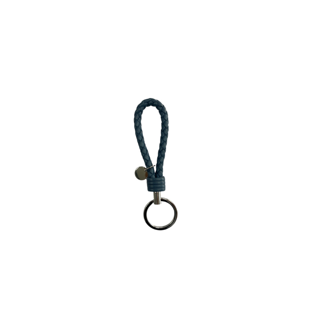 BLUE GREY OVAL CHARM