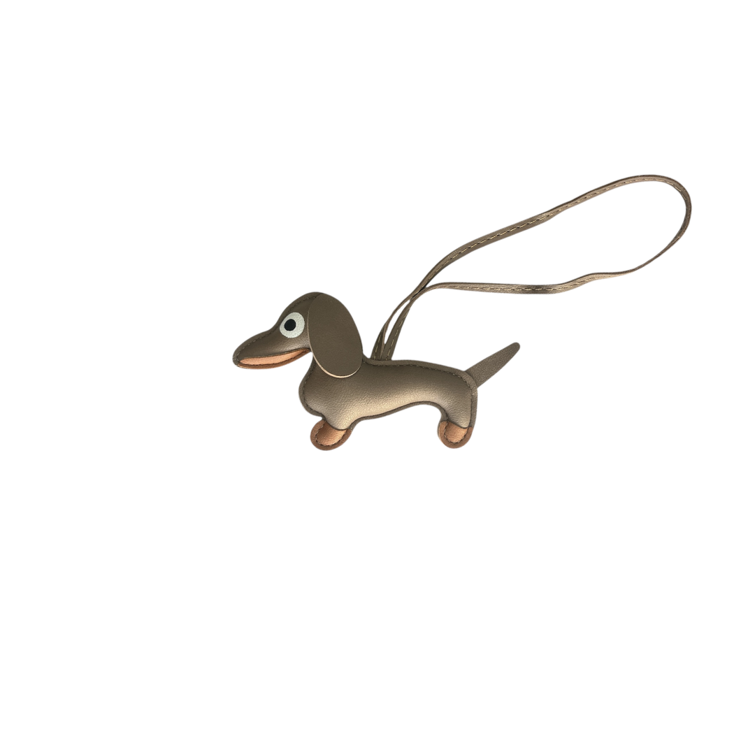 LIGHT BROWN DOG CHARM