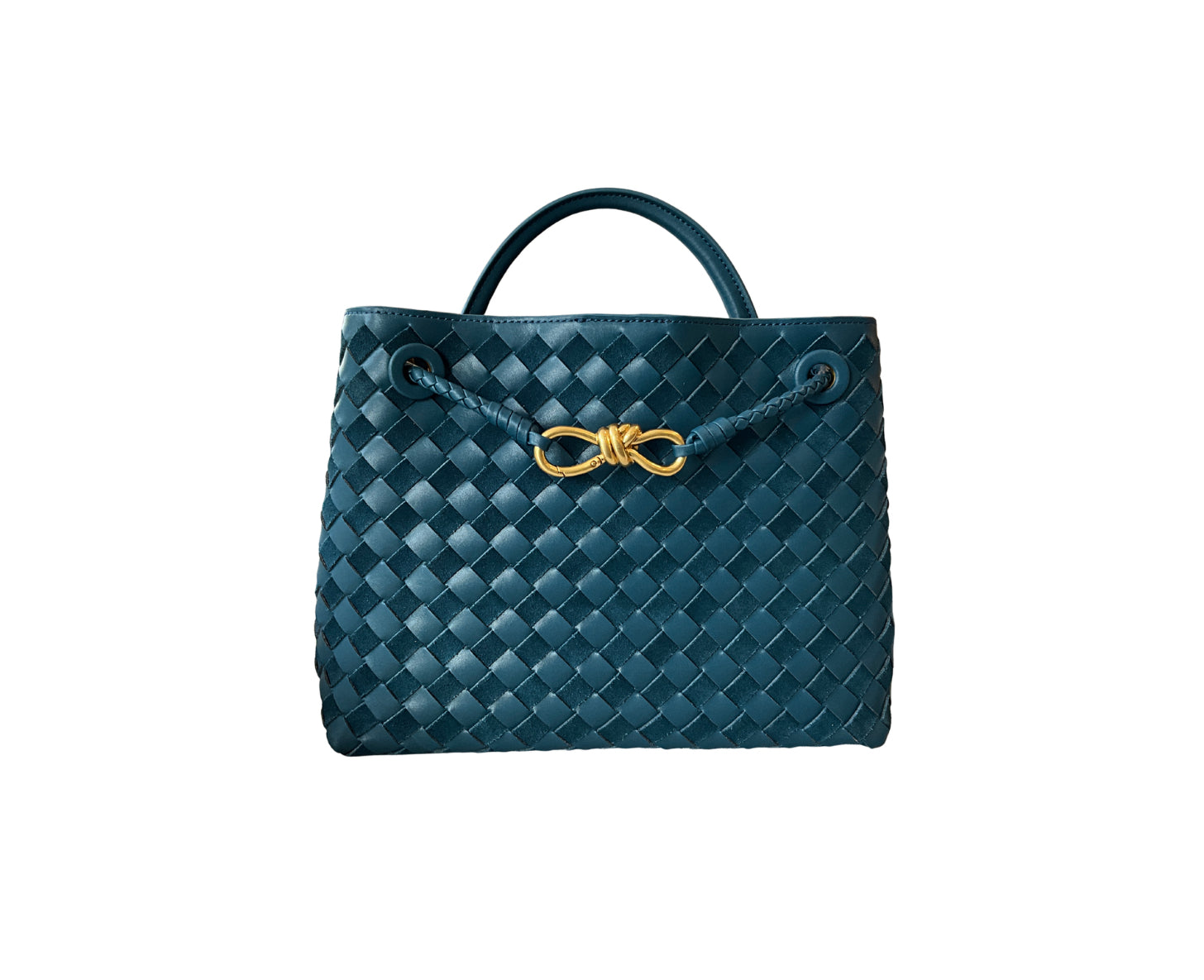 BI COLOR BLUE GALA SUEDE M BAG (PIEL)