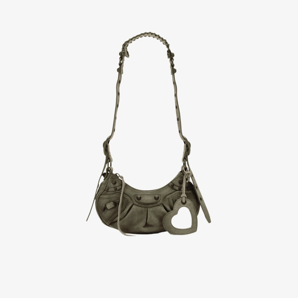 GALATHEA HOBO SUEDE BAG