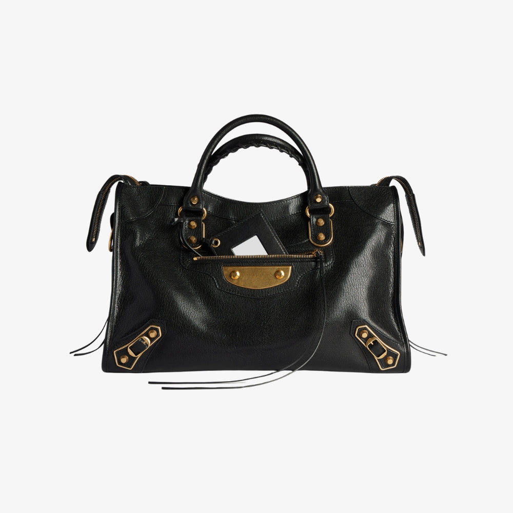 GALATHEA XL BAG WITH GOLD HARDWARE