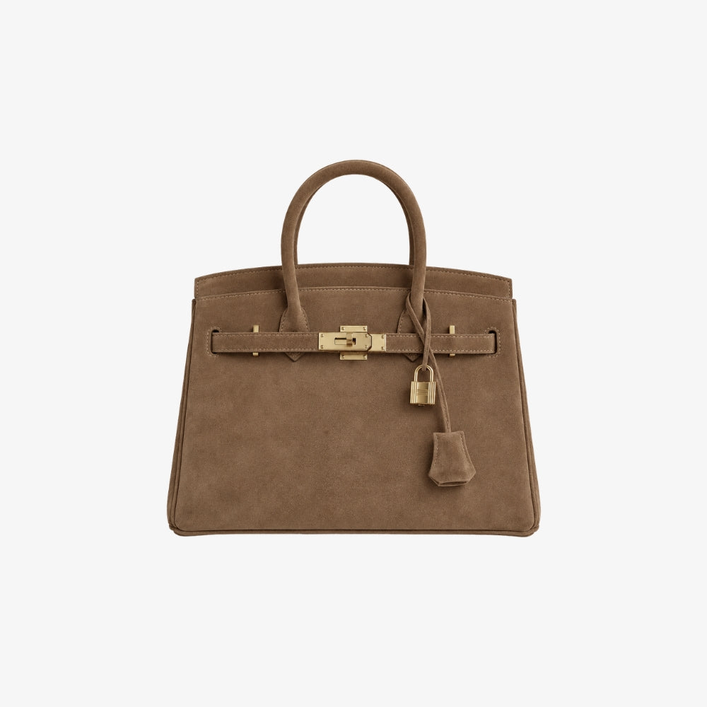 HAILEY SUEDE BAG EN PIEL