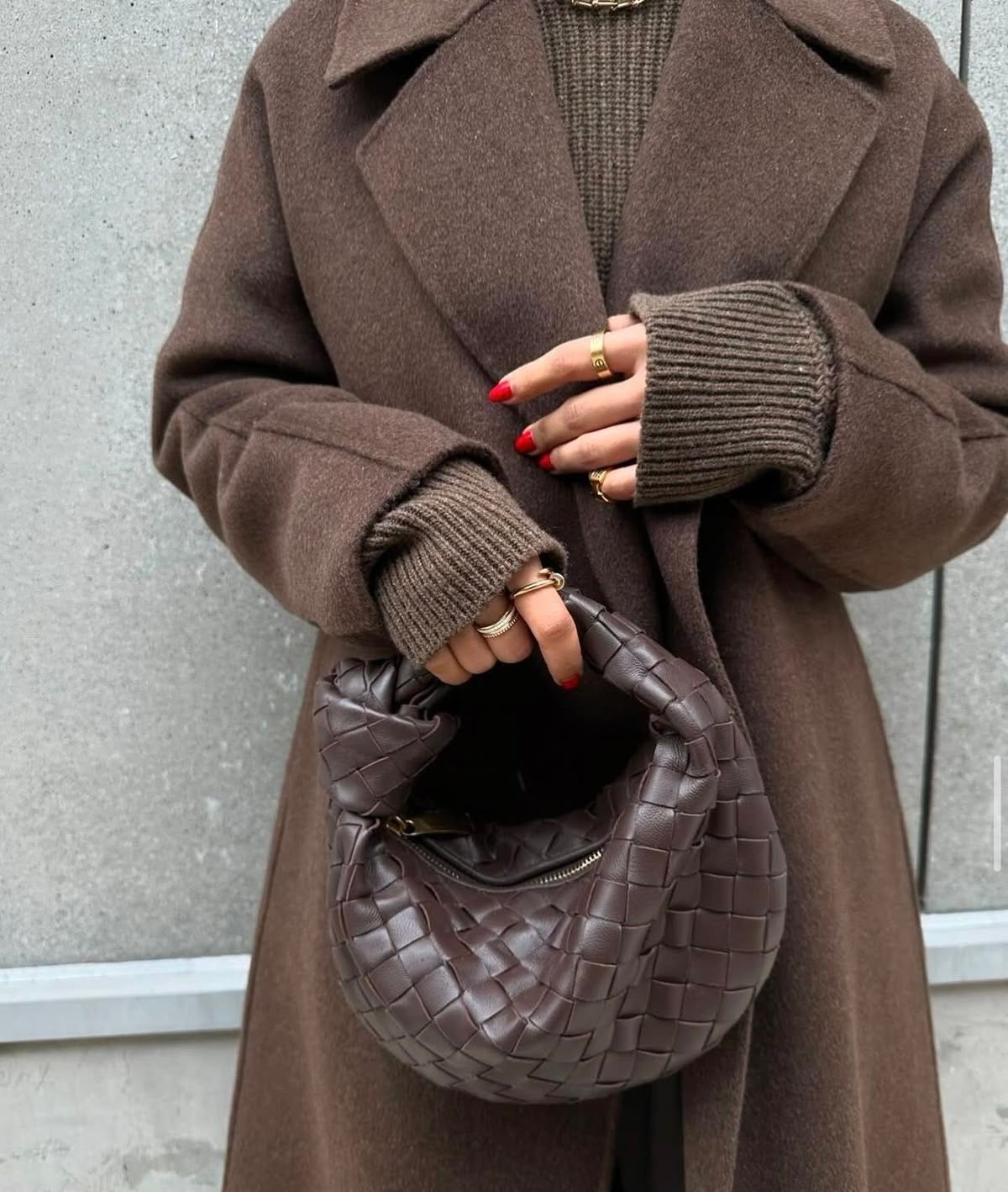 BROWN DUPE BAG
