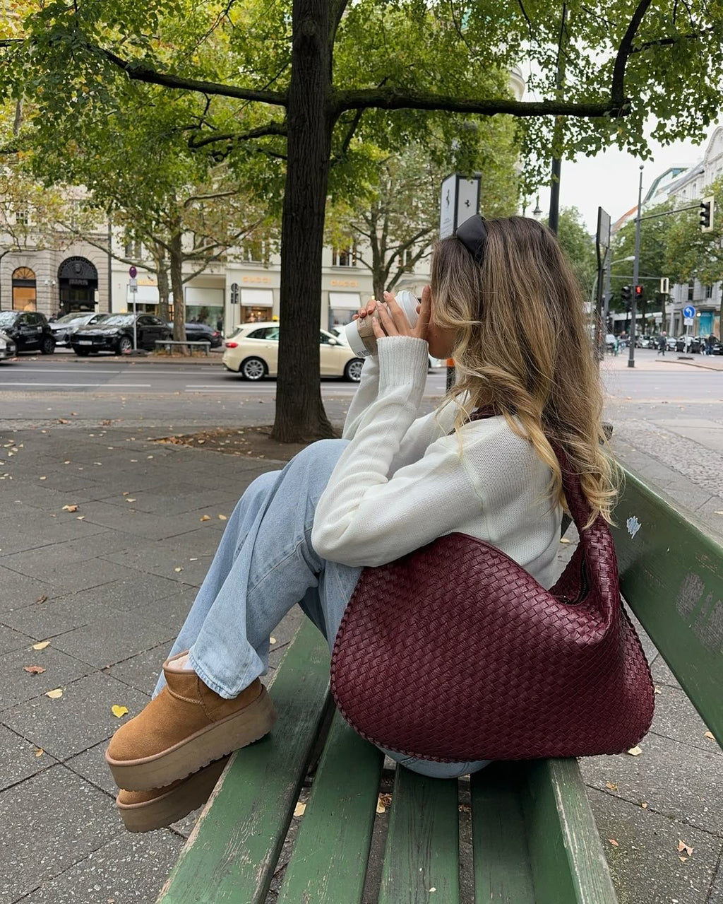 PRE ORDER WINE KNOT BAG
