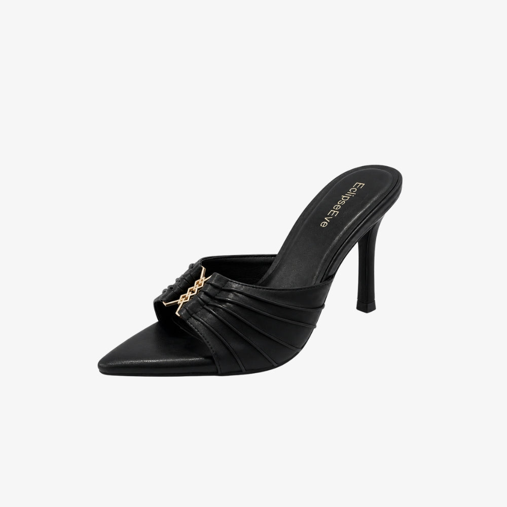 SLIM MULE HEELS