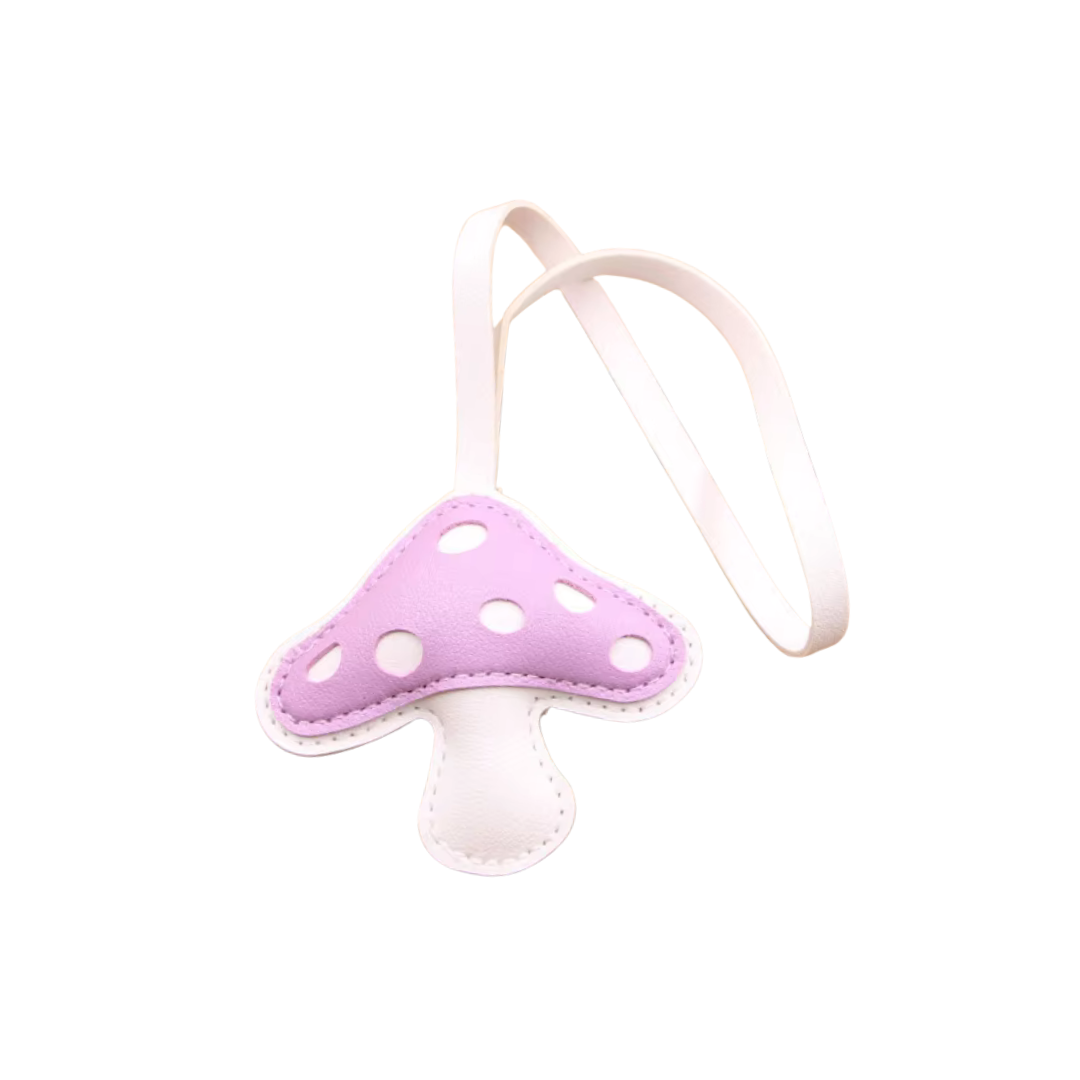 PURPLE MUSHROOM CHARM