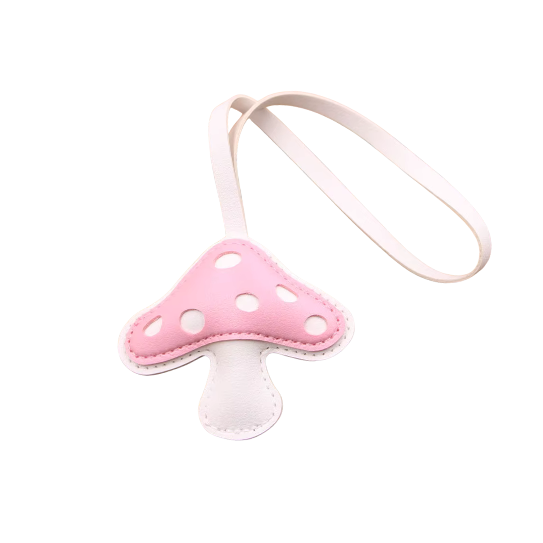 LIGHT PINK MUSHROOM CHARM