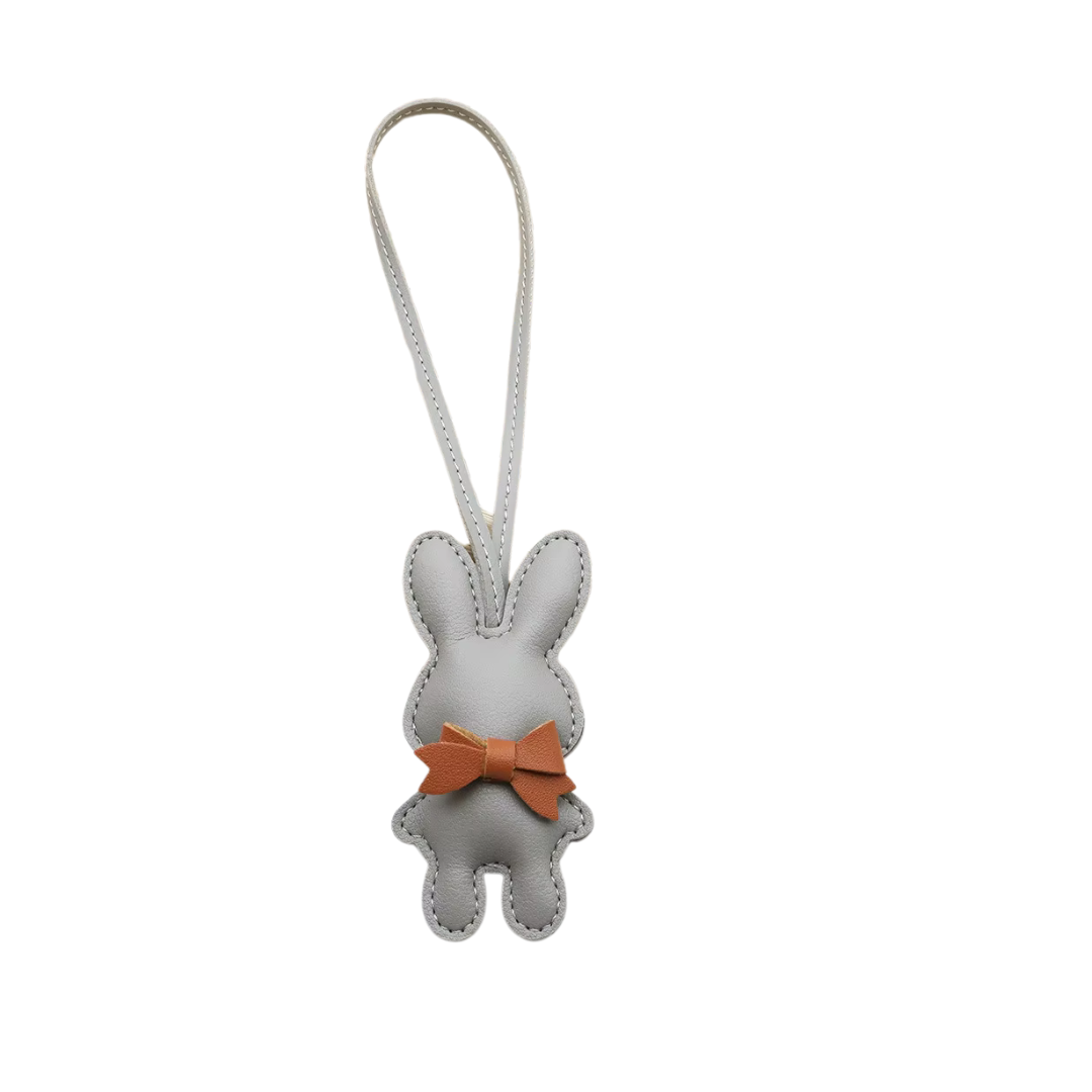 GREY BUNNY CHARM