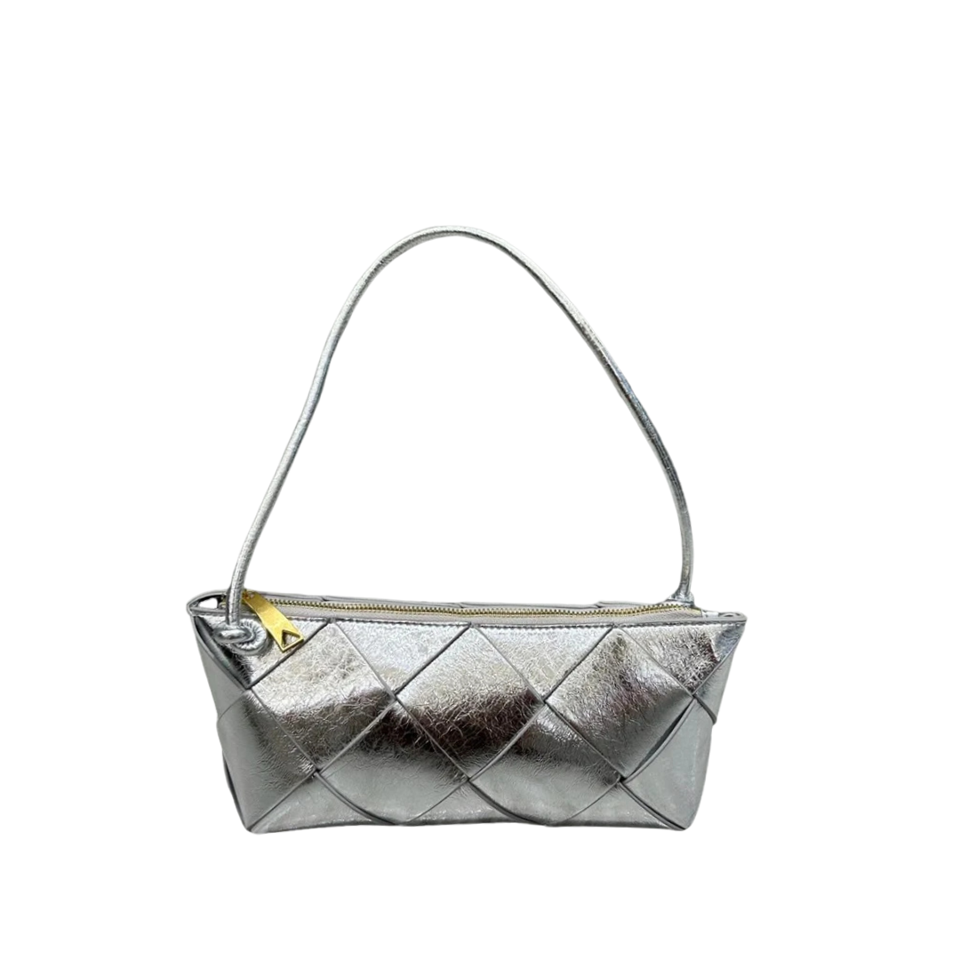 PRE ORDER ATANEA SILVER BAG (PIEL)
