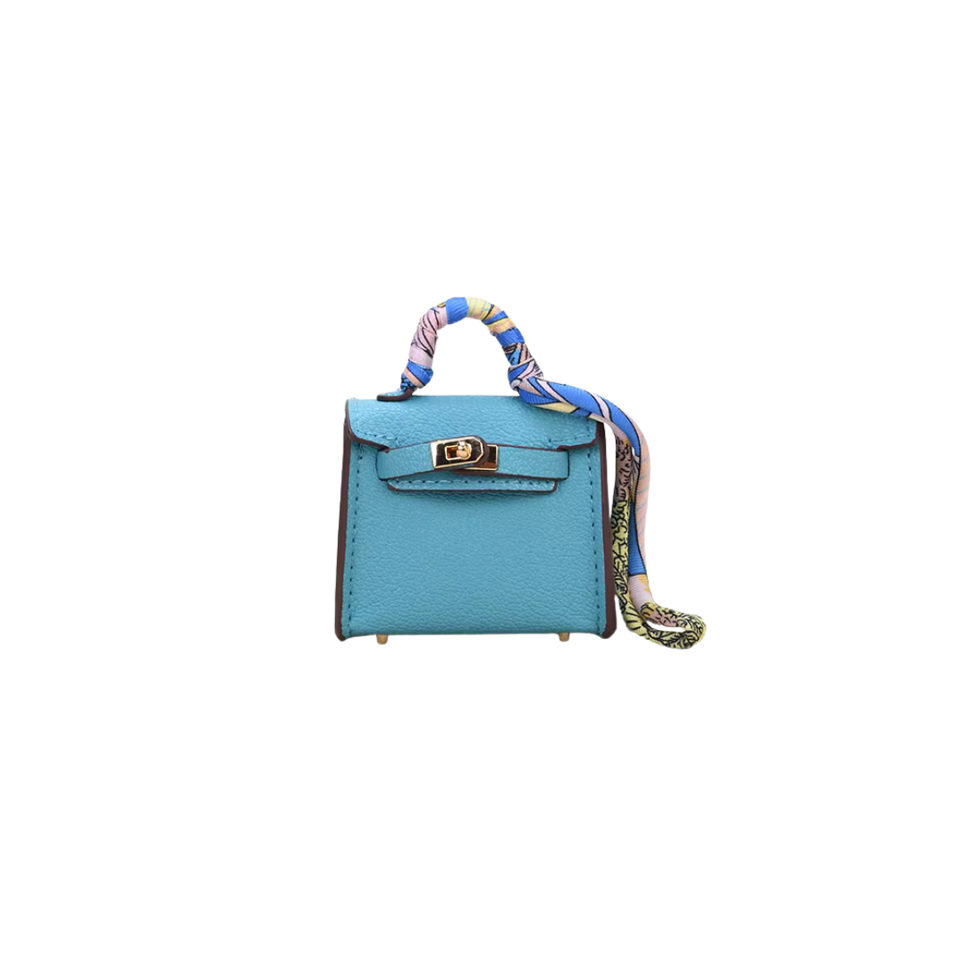 PRE ORDER MINI B BLUE BAG CHARM